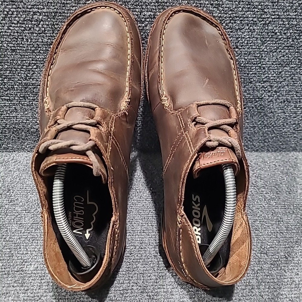 Olukai Men's Ohana Brown Leather Lace Up Convertible‎ Loafers Size US 11 - Picture 6 of 14